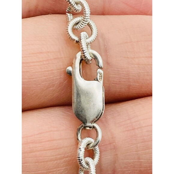 5mm 925 sterling Silver heavy link chain necklace